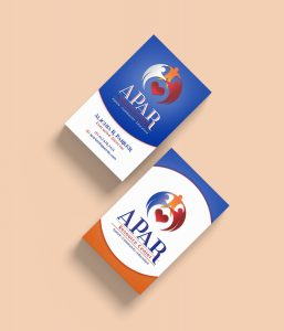 A PAR Resource Center Business Card Mock-up 1