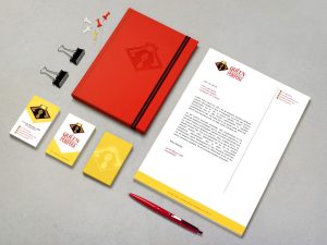 A Queen With Purpose Stationary Mock-up
