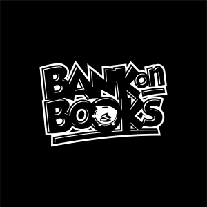 Bank on Books Logo - Black & White