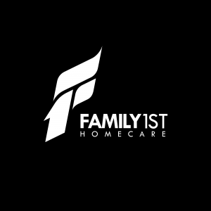 Family 1st Homecare Logo SQUARE BW