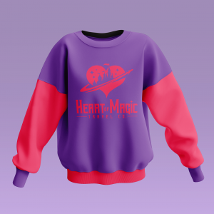Heart Of Magic Travel Co. Sweatshirt Mockup