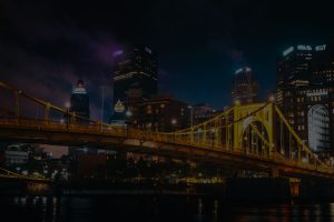 Pittsburgh Skyline at Night 2