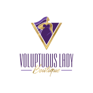 Voluptuous Lady Logo Lockup
